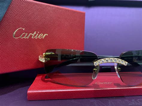 cartier shades black.